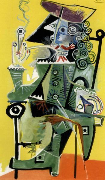 Pablo Picasso, Mousquetaire a la pipe