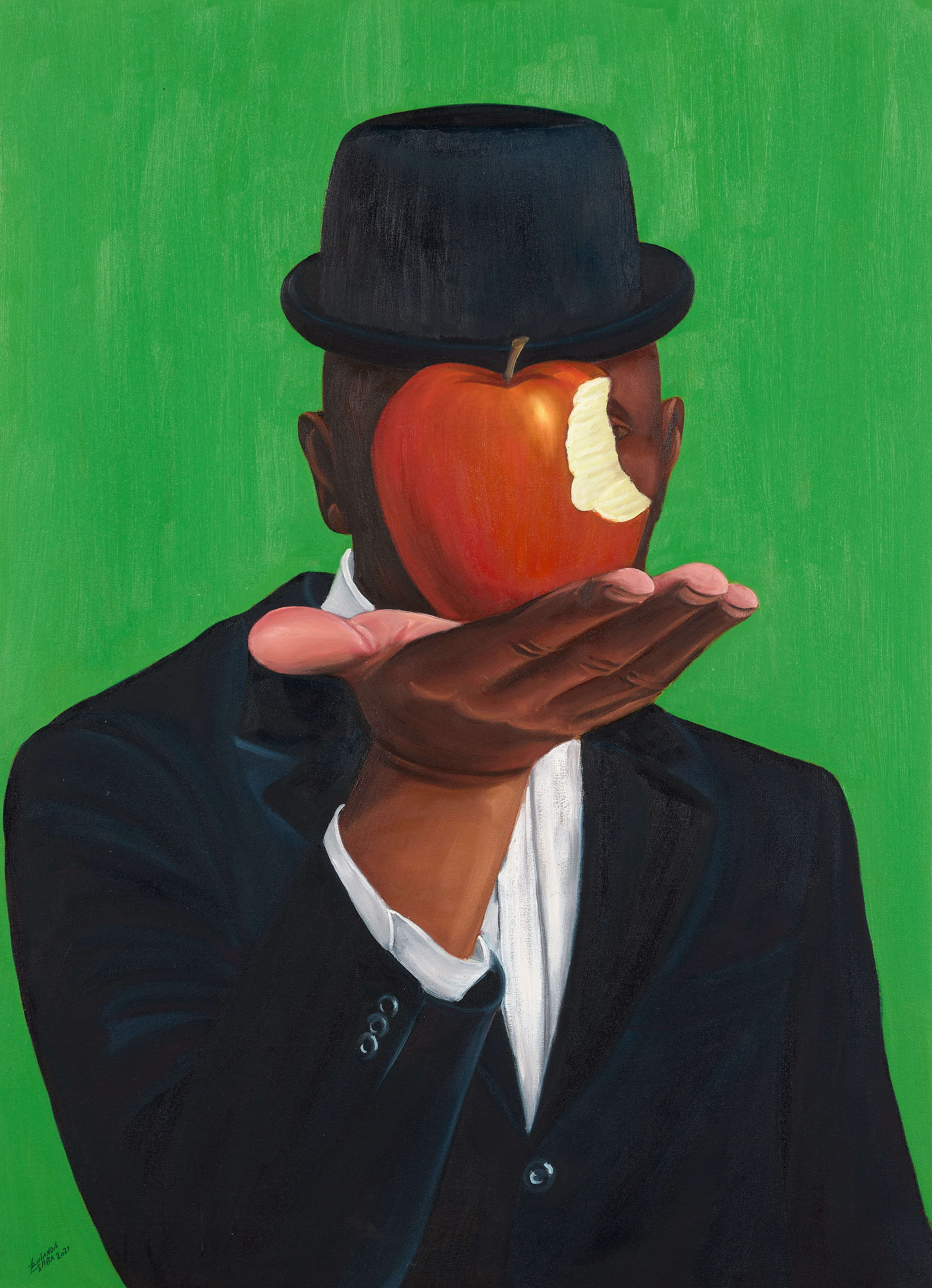 Apple bite (after René M.) - 2021