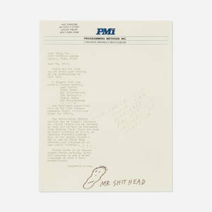 Untitled (Dear Mr. Held)