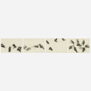 How to Draw (A Gun); How to Draw (Applause); How to Draw (A Crowd); How to Draw (Blank) (four works)