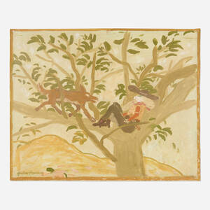 Man in Tree