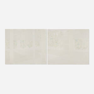 Woods: Southeast View (diptych)