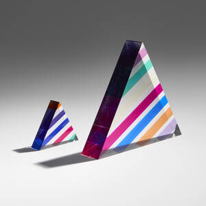 Untitled (Triangle) (two works)