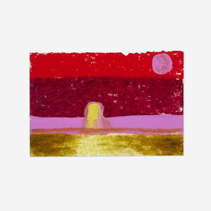 Piers Study (Cadmium Red)