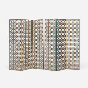 Custom six-panel screen