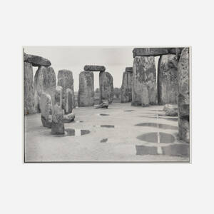 Stonehenge in Rain