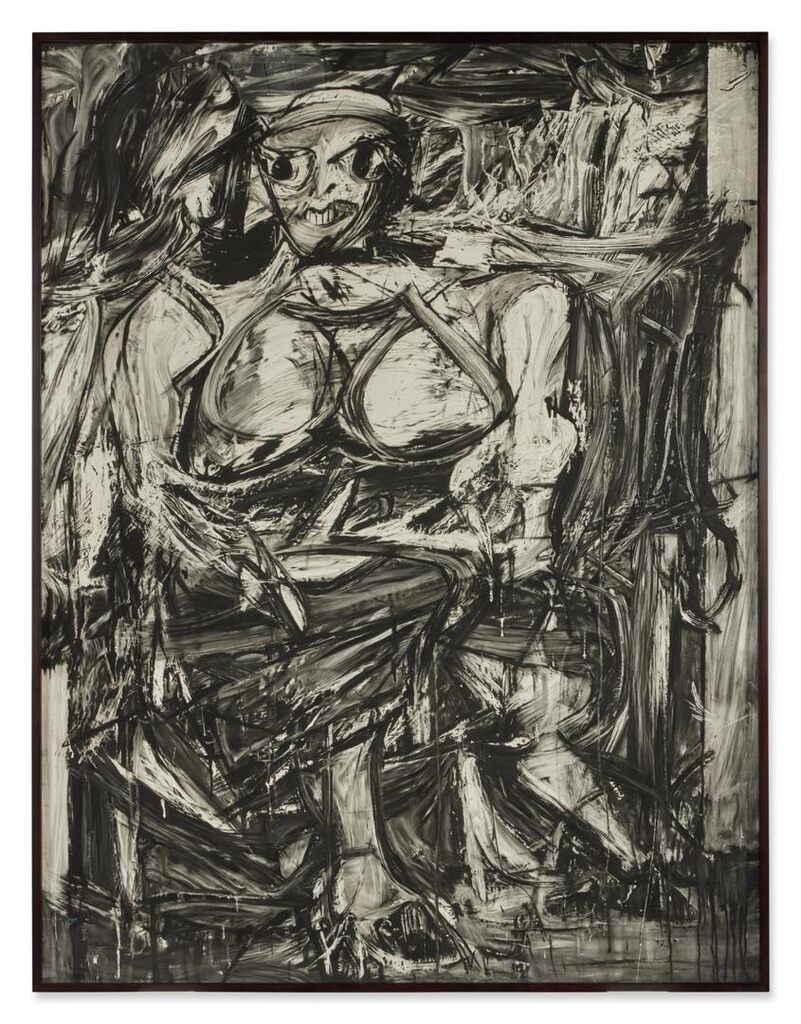 Robert Longo, Untitled (After De Kooning, Woman 1, 1950-1952)