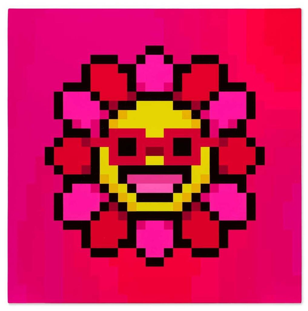 Takashi Murakami, Murakami.Flower #8905 Red-framed Sunglasses