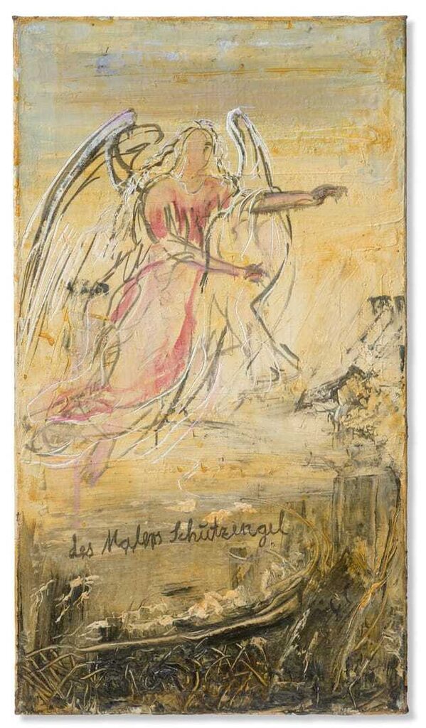 Anselm Kiefer, Des Malers Schutzengel [The Painter's Guardian Angel]