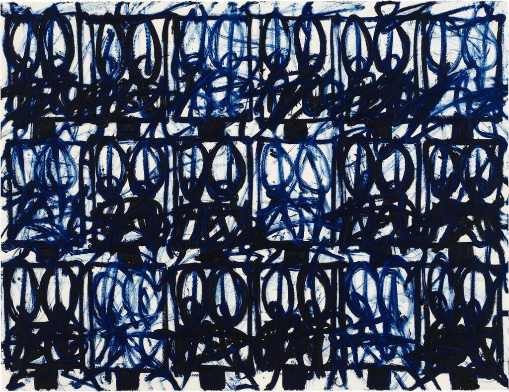 Rashid Johnson, Untitled Anxious Bruise Drawing