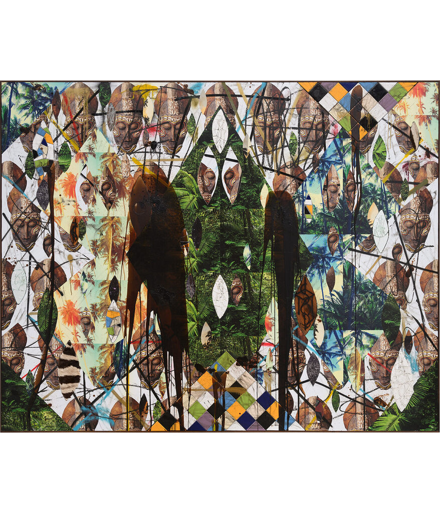 Rashid Johnson, Untitled Escape Collage