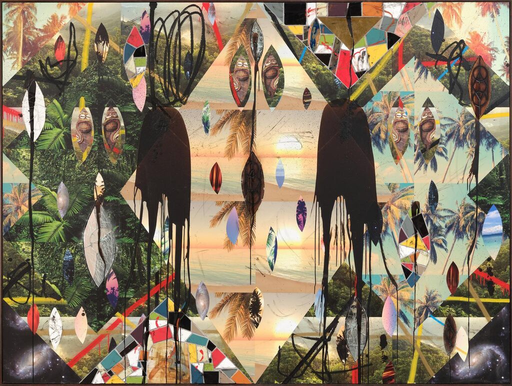 Rashid Johnson, Untitled Escape Collage