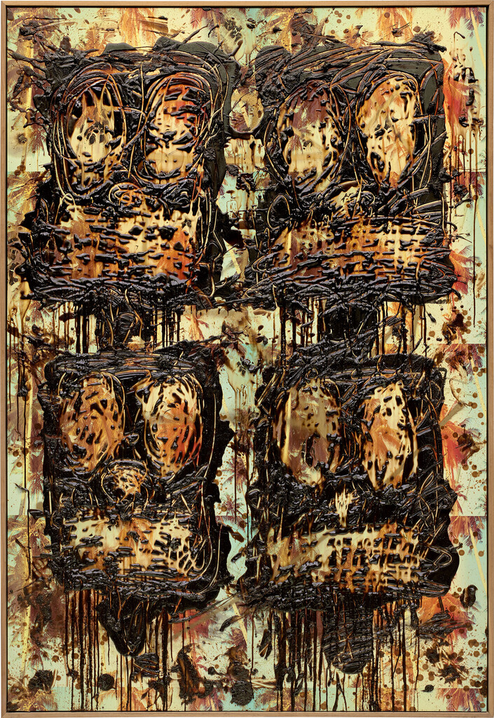 Rashid Johnson, Untitled Anxious Collage