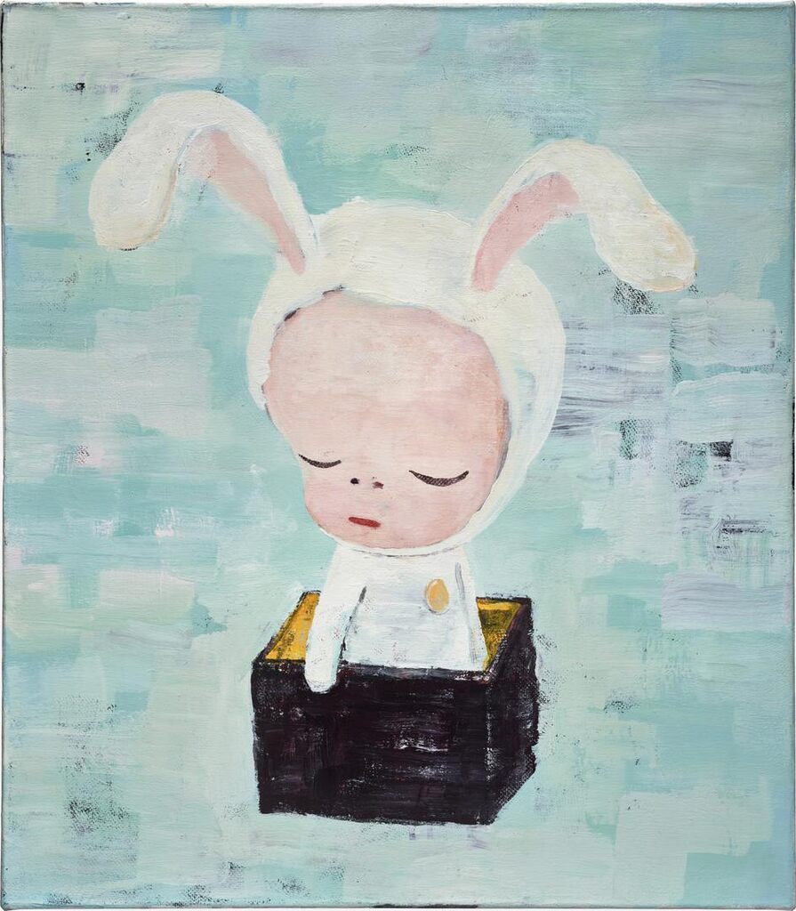 Yoshitomo Nara, Little Bunny in the Box