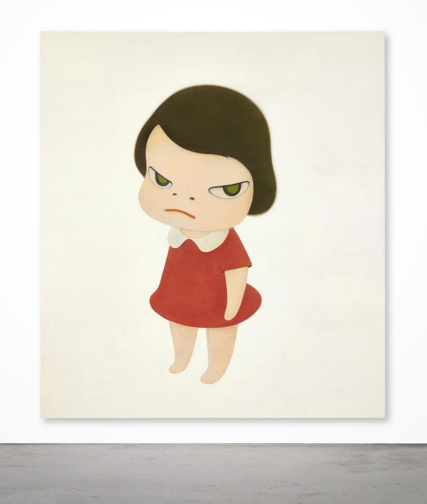 Yoshitomo Nara, KNIFE BEHIND BACK