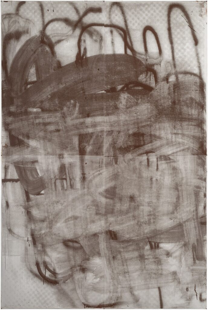 Christopher Wool, Brown No Halloween