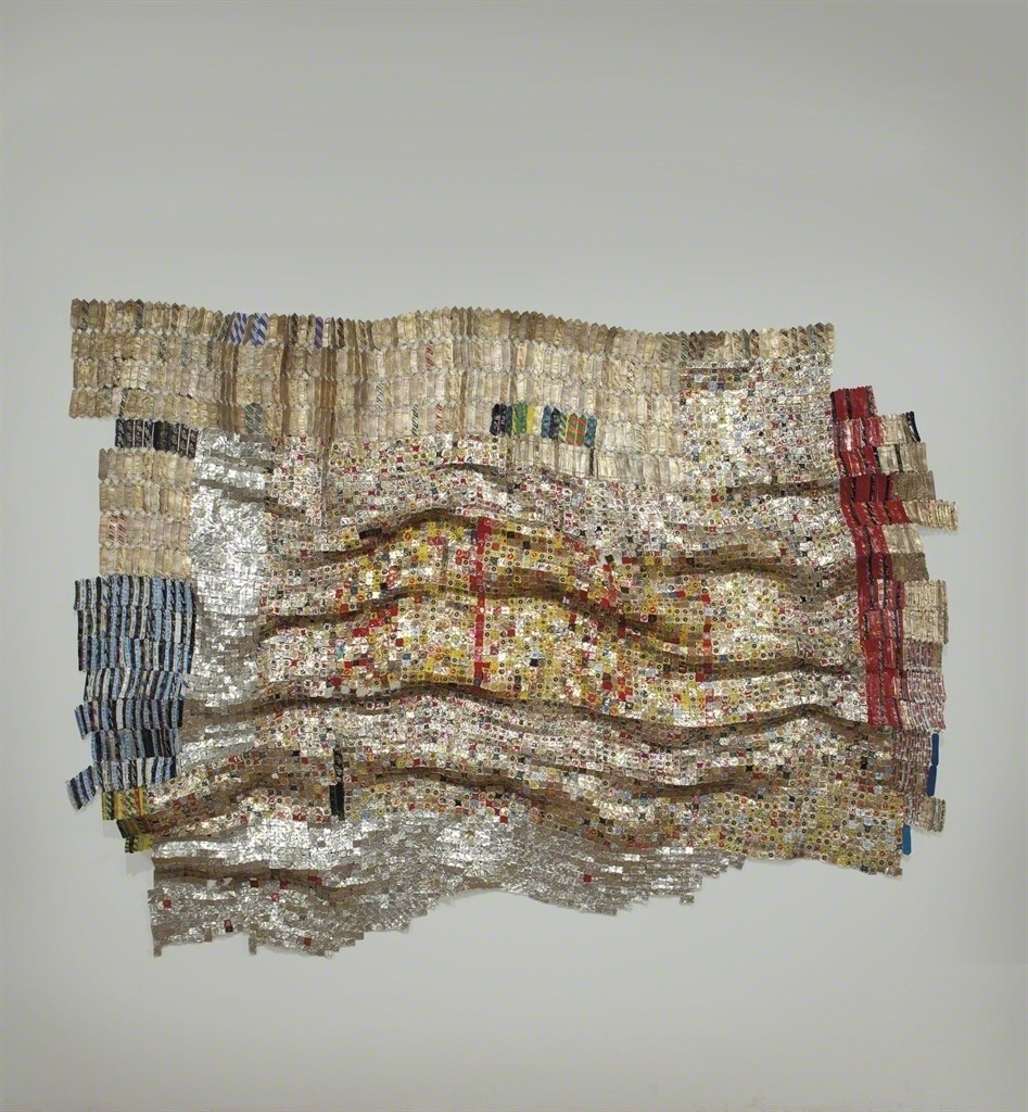 El Anatsui, Recycled Dreams (Uniting the World with a Stitch)