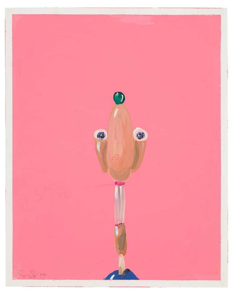 George Condo, Portrait Composition