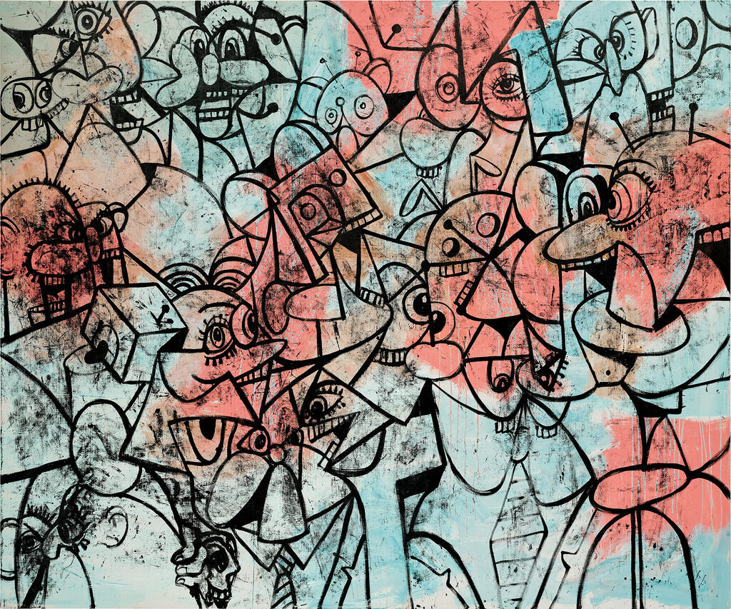 George Condo, Social Media