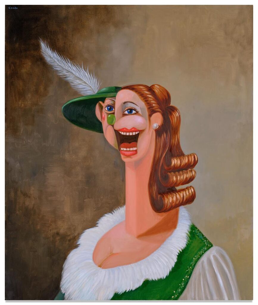 George Condo, The Alpine Waitress