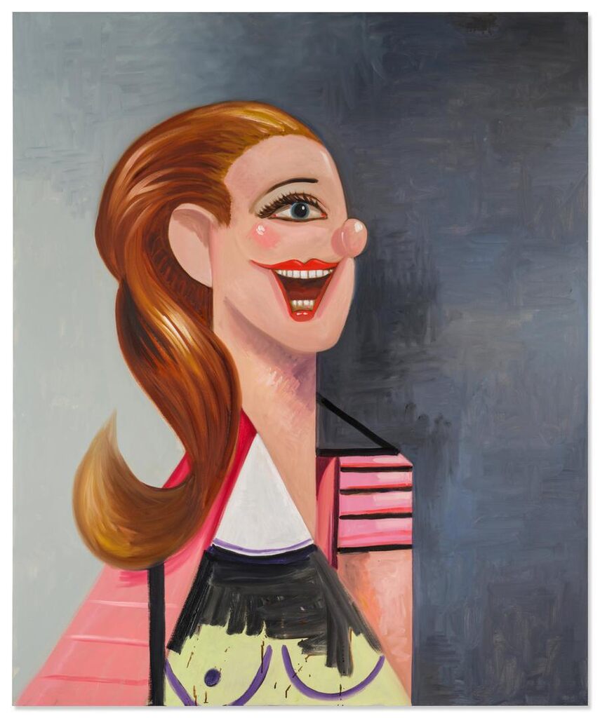 George Condo, Female Portrait