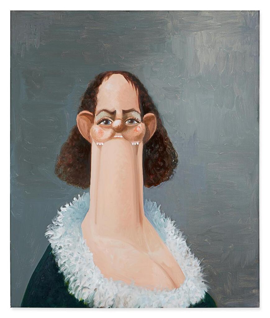 George Condo, Portrait of Elegant Woman