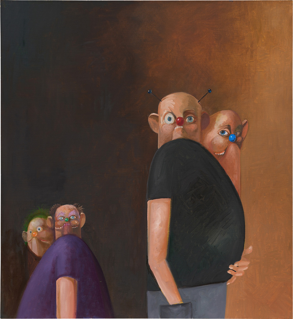 George Condo, The Strangers