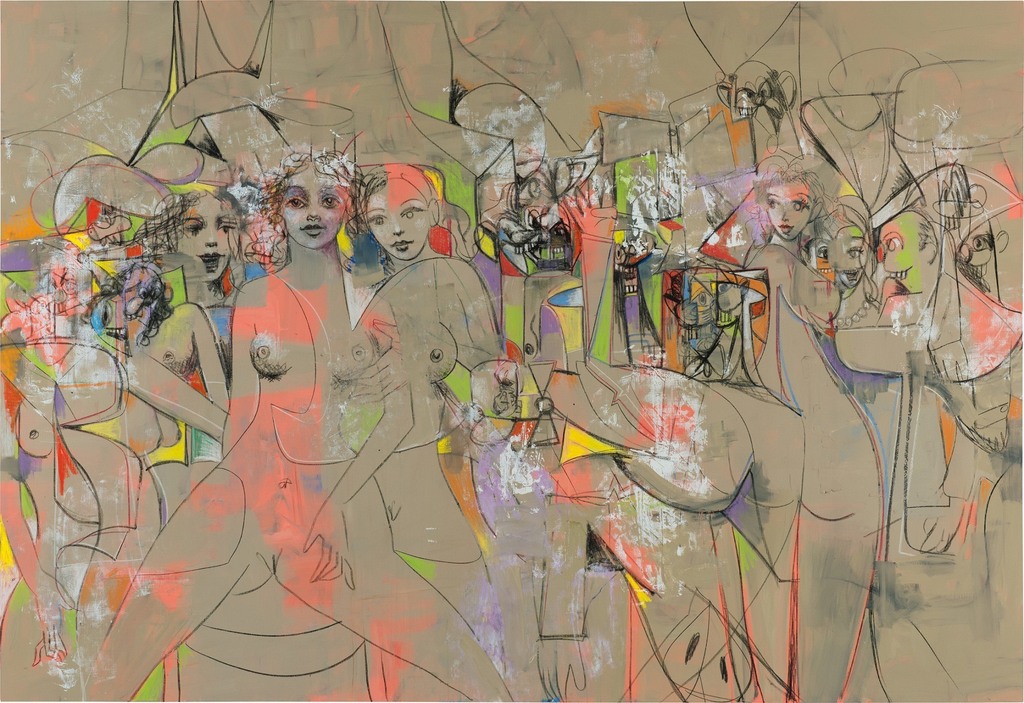 George Condo, Transparent Female Forms