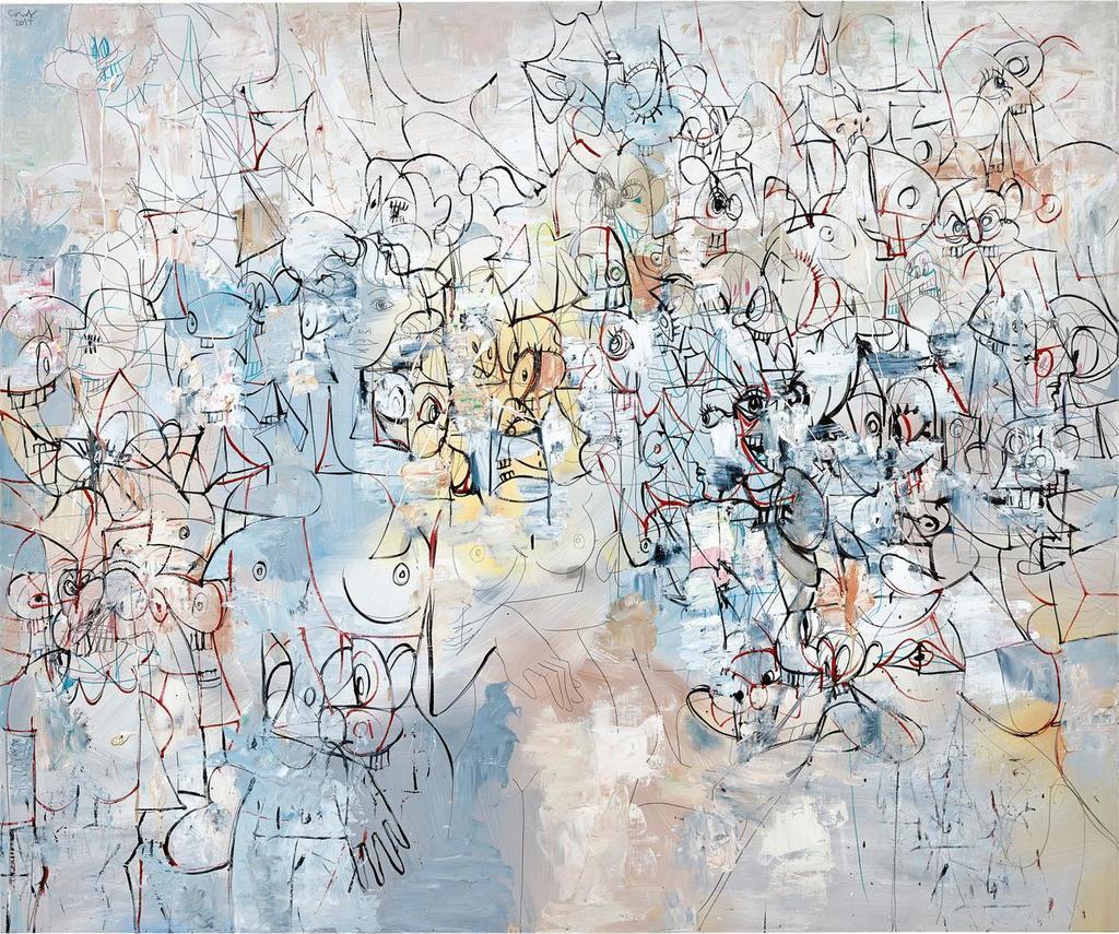 George Condo, Back Channel 秘密渠道