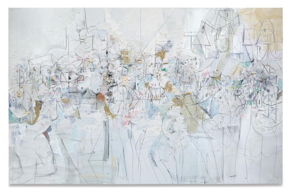 George Condo, TRANSPARENT FIGURES