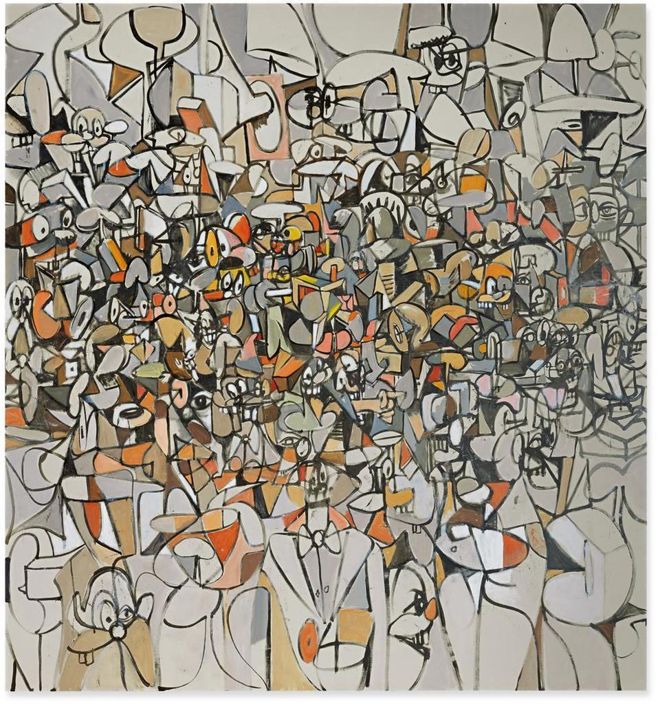George Condo, POPULATION OF FORMS