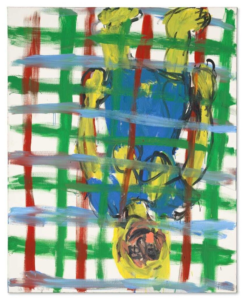 Georg Baselitz, Das Motiv: Lachendes Mädchen