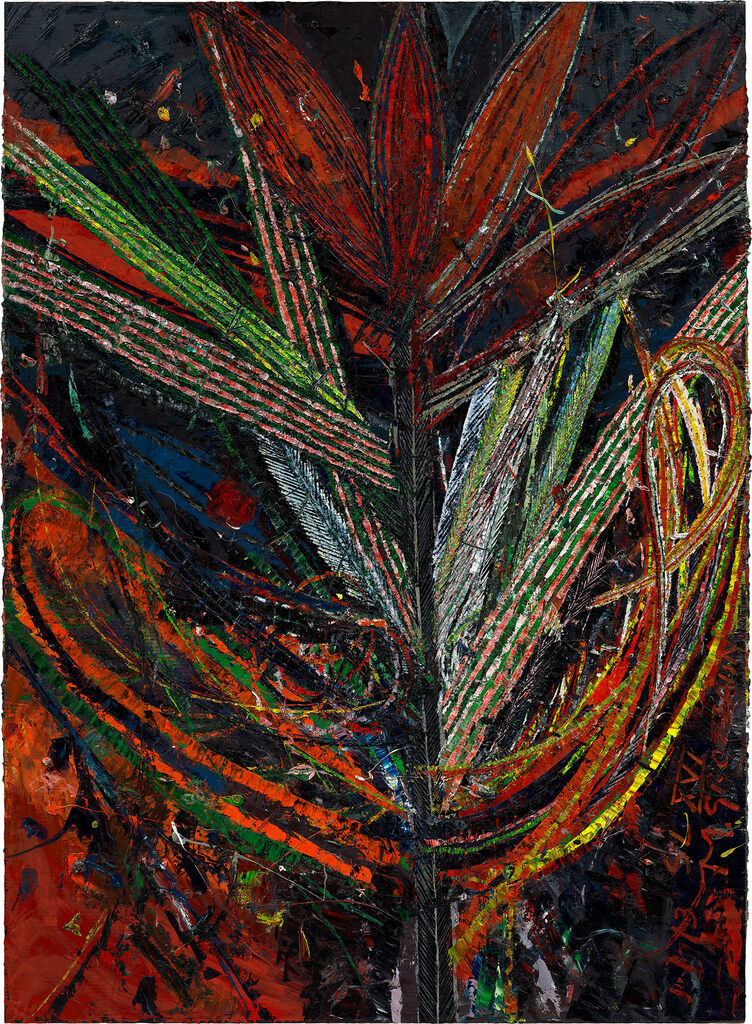 Mark Grotjahn, Untitled (Standard Lotus XVI Face 44.15)