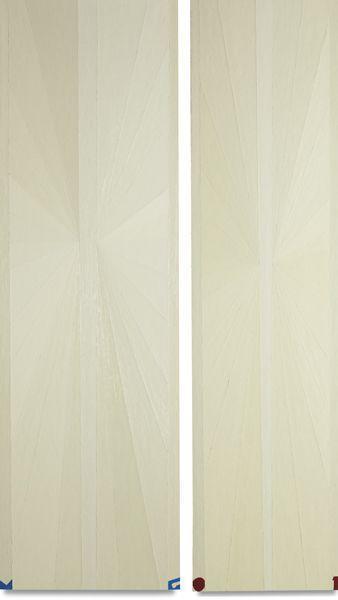 Mark Grotjahn, Untitled (White Butterfly MG01)