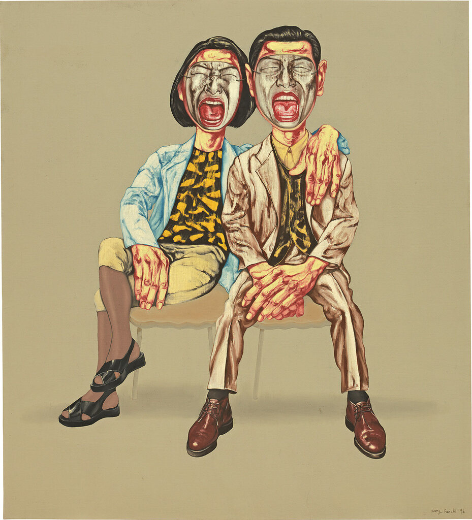 Zeng Fanzhi, Mask Series No. 1