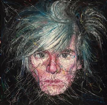 Zeng Fanzhi, Portrait of Andy Warhol