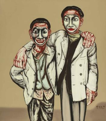 Zeng Fanzhi, Mask Series: No. 10
