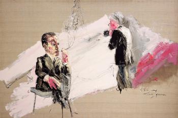 Zeng Fanzhi, Andy Warhol is shooting picture
