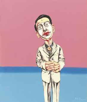 Zeng Fanzhi, Mask Series No. 3