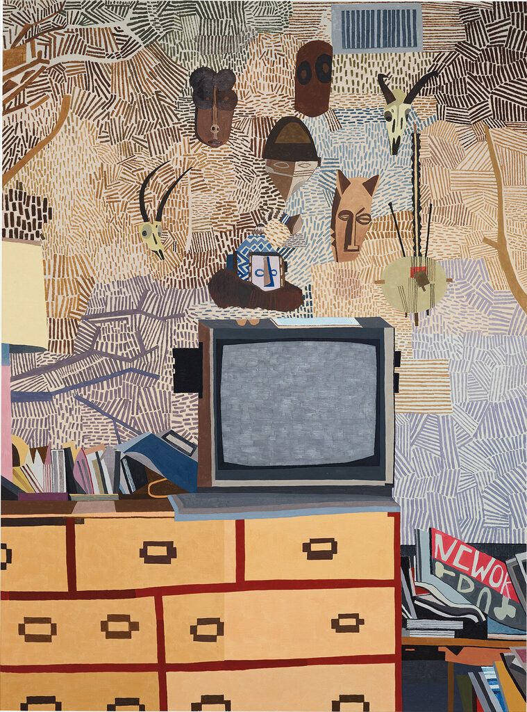 Jonas Wood, Rosy's Masks