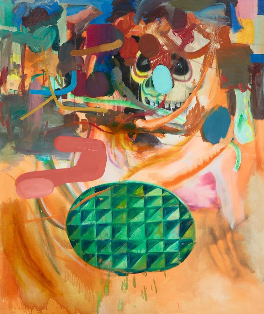 Albert Oehlen, INGWERTOPF (GINGER POT)