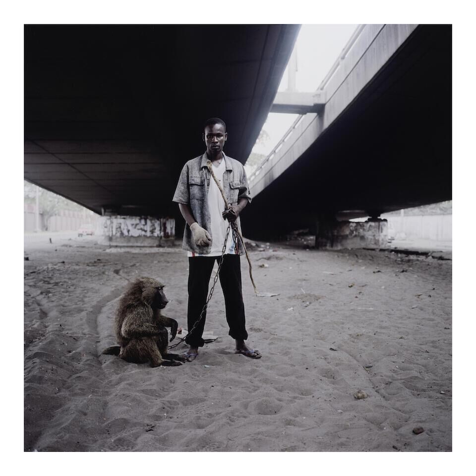 Animal Handler with Ajasco, Lagos, Nigeria (from 'Hyena & Other Men')
