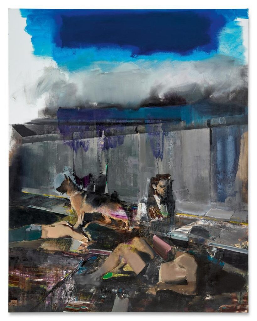 Adrian Ghenie, The Blue Rain