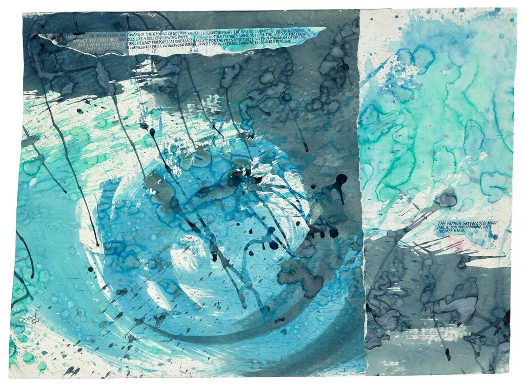 Raymond Pettibon, No title (Surfers of the...)