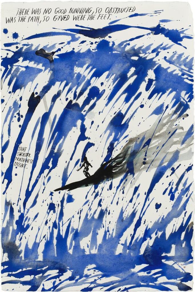 Raymond Pettibon, No Title (There was no...)