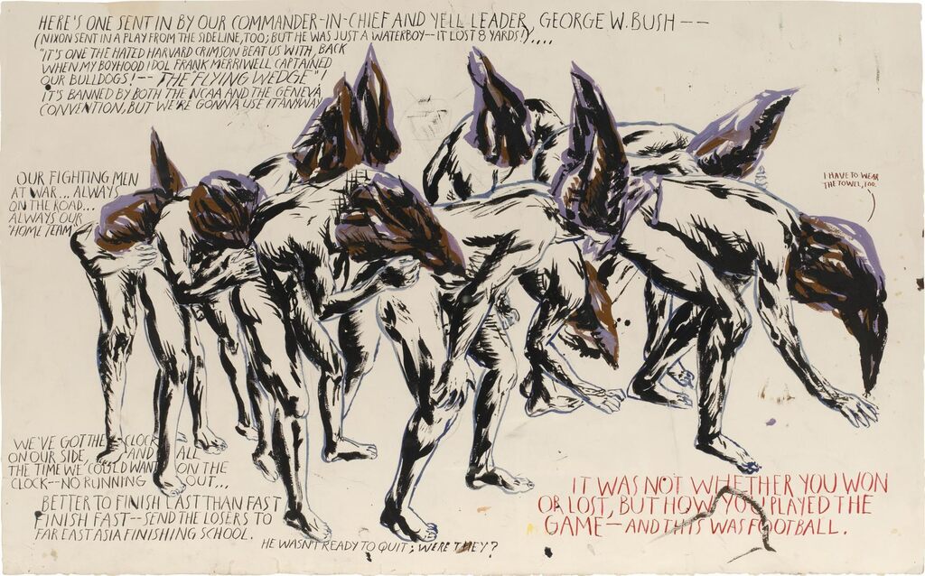 Raymond Pettibon, No Title (Here's one sent...)