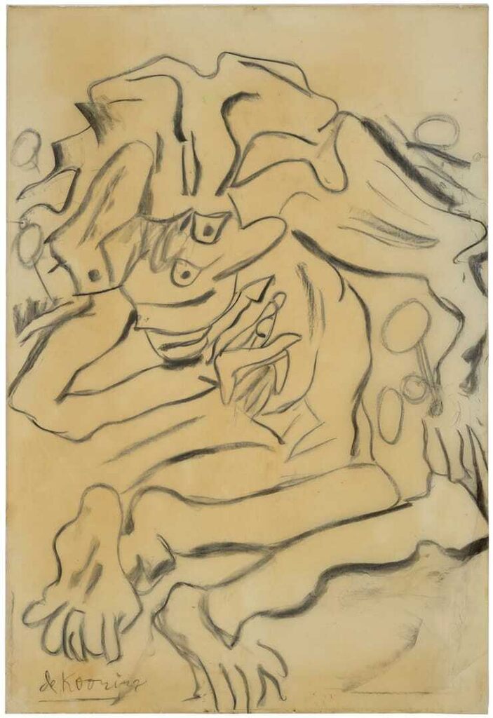 Willem de Kooning, Untitled (Figure)