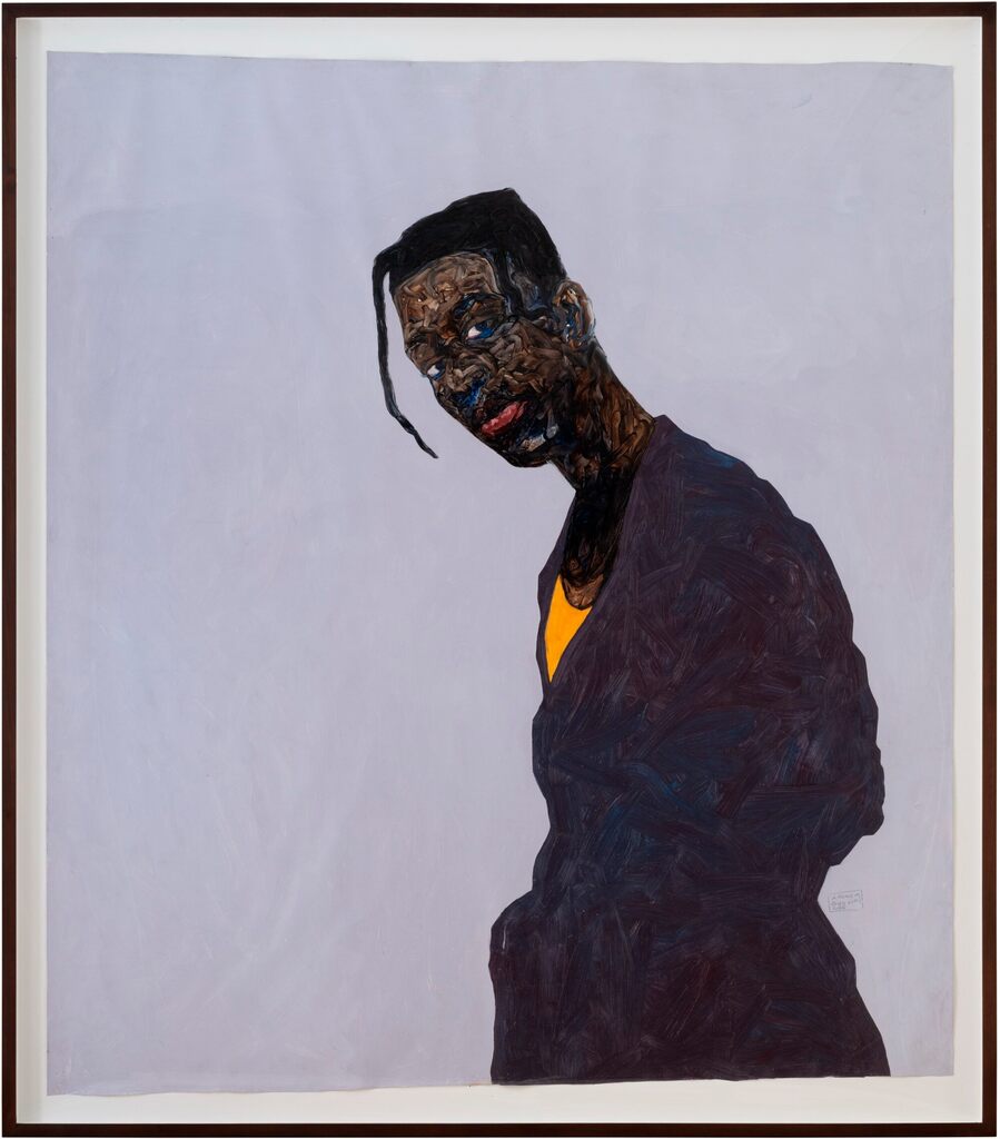 Amoako Boafo, Purple Jacket