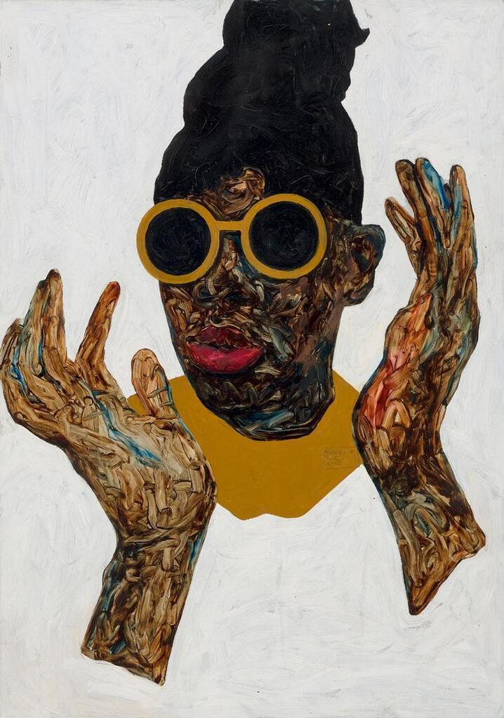 Amoako Boafo, Golden Frames