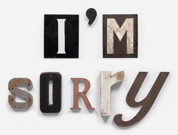 Jack Pierson, I'm Sorry